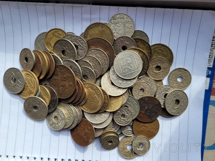 115 монет Франции до 1945 года., фото №2