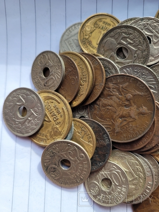 115 монет Франции до 1945 года., фото №3