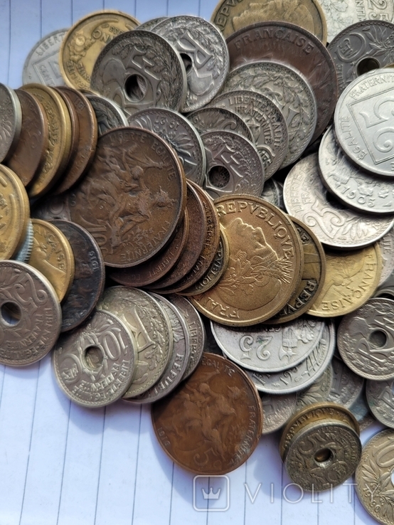 115 монет Франции до 1945 года., фото №7