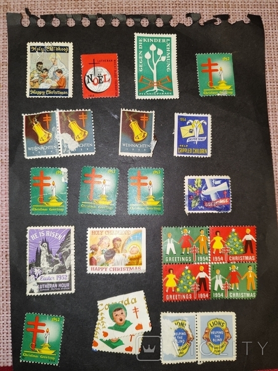 Лютеранські марки, благодійні фонди 50-60 роки. Лот # 714., фото №2