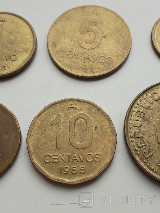 Аргентина, 6 монет, фото №5