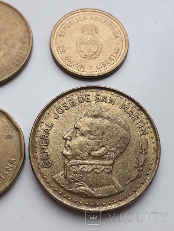 Аргентина, 6 монет, фото №11