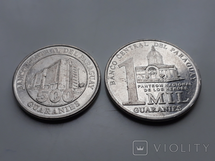 Парагвай, 2 монети, фото №5