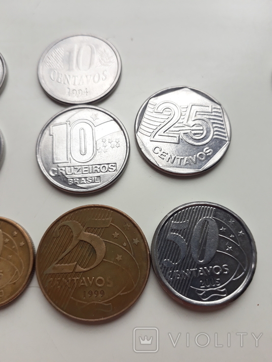 Бразилія, 15 монет, фото №6
