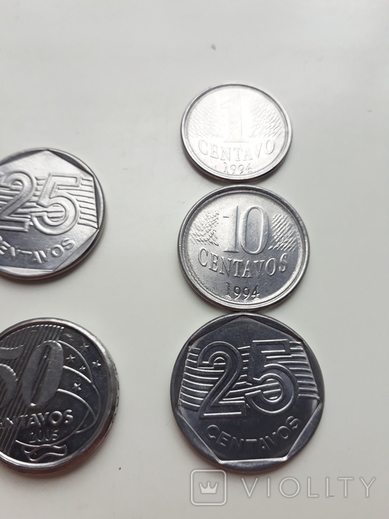 Бразилія, 15 монет, фото №7