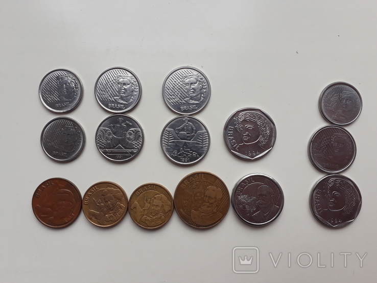 Бразилія, 15 монет, фото №8