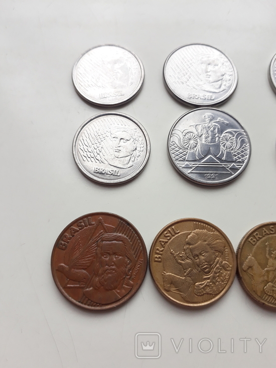 Бразилія, 15 монет, фото №10