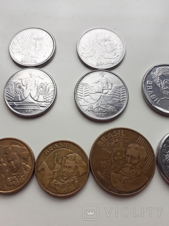 Бразилія, 15 монет, фото №11