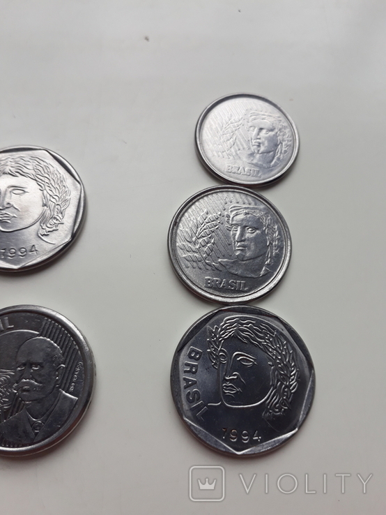 Бразилія, 15 монет, фото №13