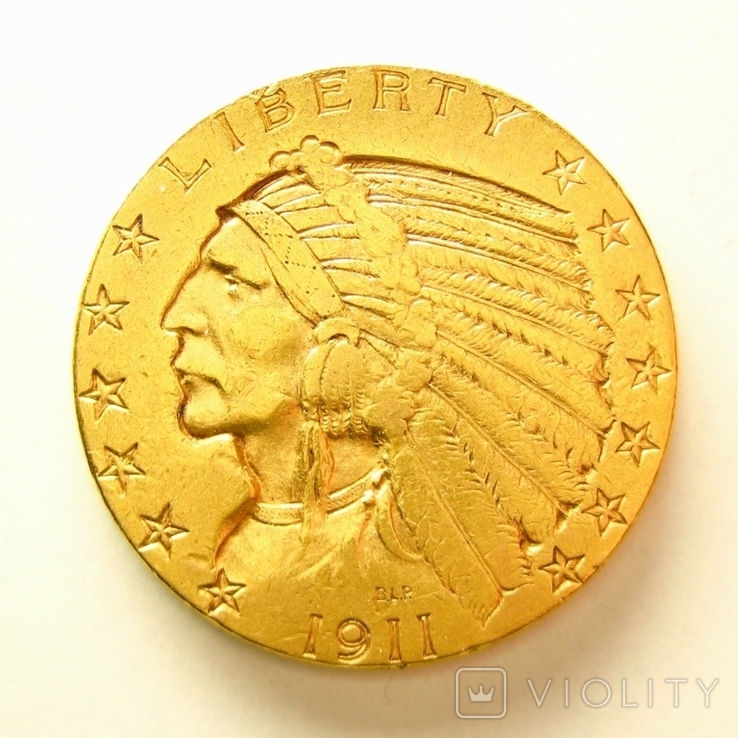 США 5 долларов 1911 г. S, фото №2