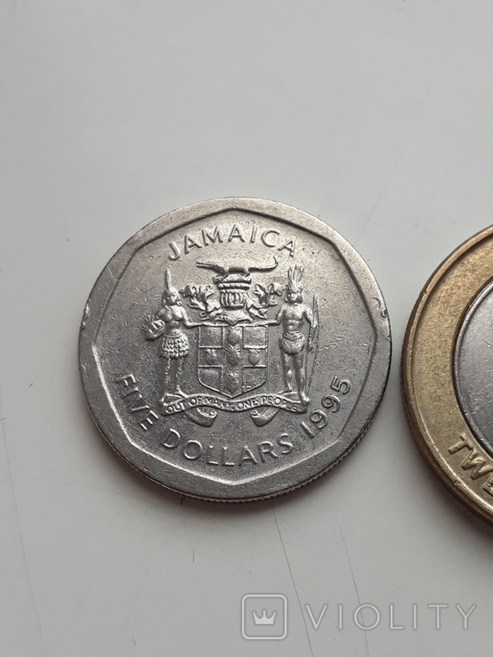Ямайка, 2 монети, фото №6