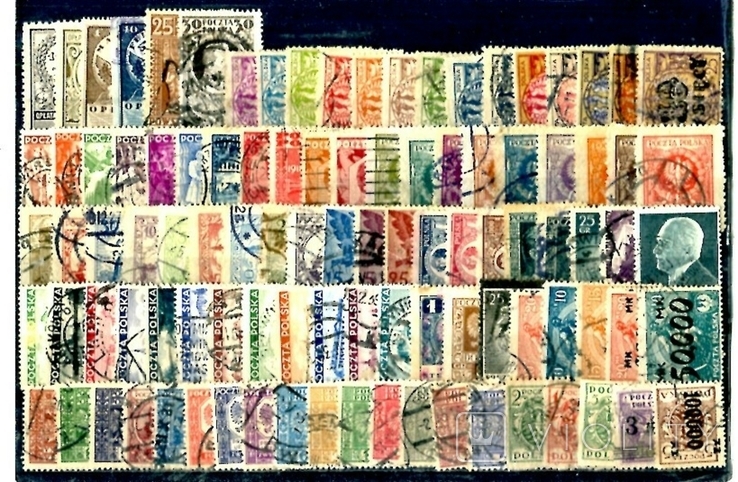 Польща 100 марок без повторів до 1939 р.