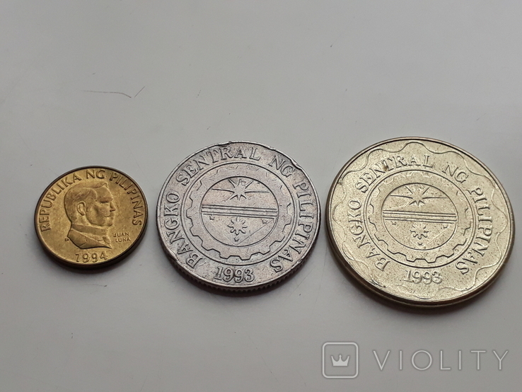 Філіппіни, 3 монети, фото №8