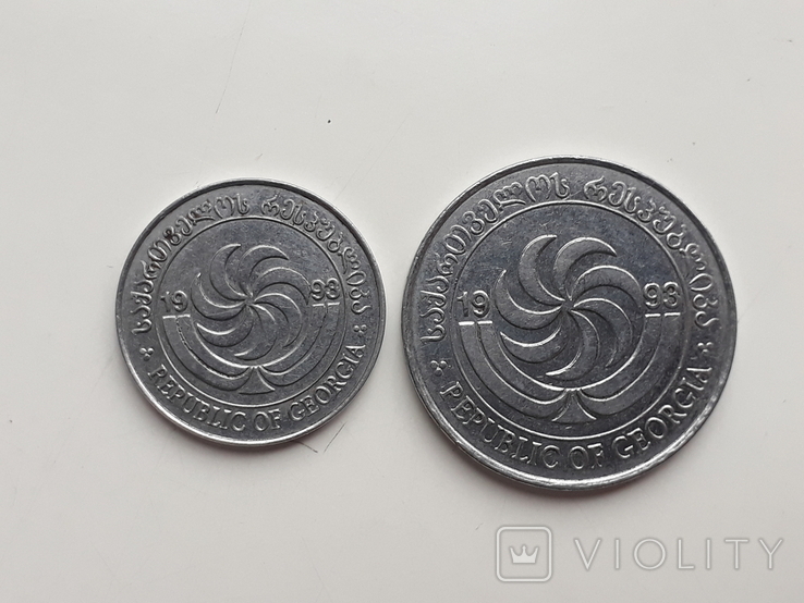 Грузія, 2 монети, фото №3