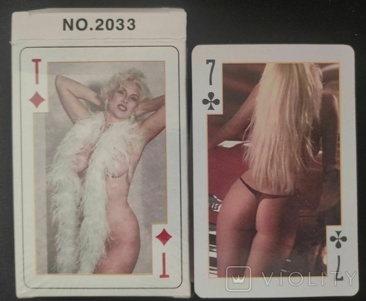 Игральные эротические карты 36 шт. №2033, фото №3