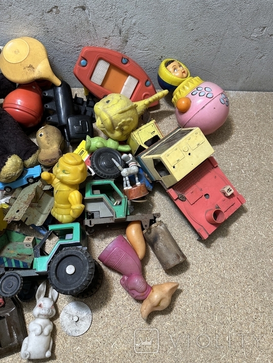 Різні Іграшки ссср одним лотом на запчастини чи на відновлення, фото №3
