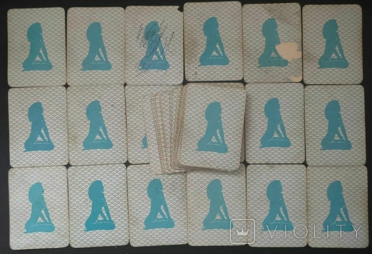Остатки колоды 40 шт.эротических карт, фото №3