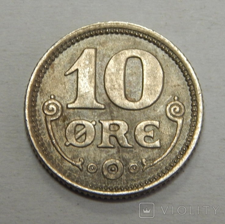 10 эре, 1920 г Дания, фото №2