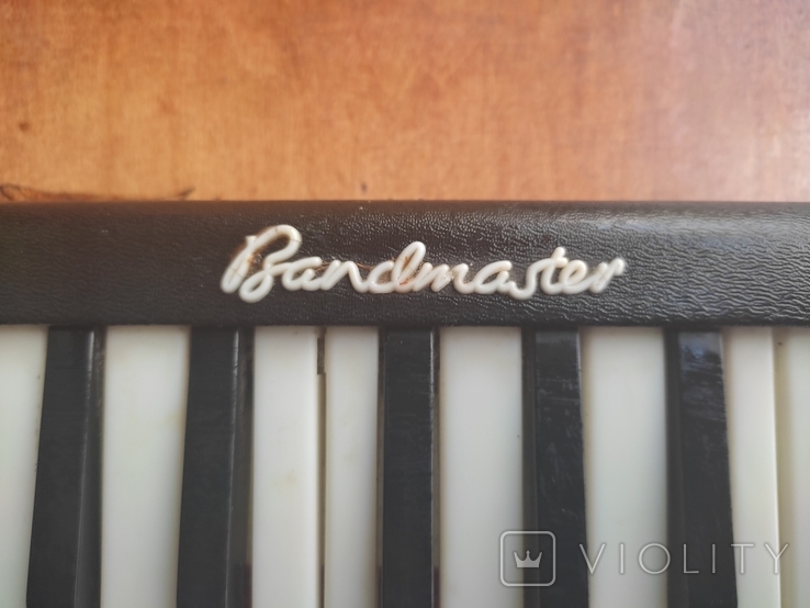 Вінтажна губна гармошка "Bandmaster". Німеччина., фото №6