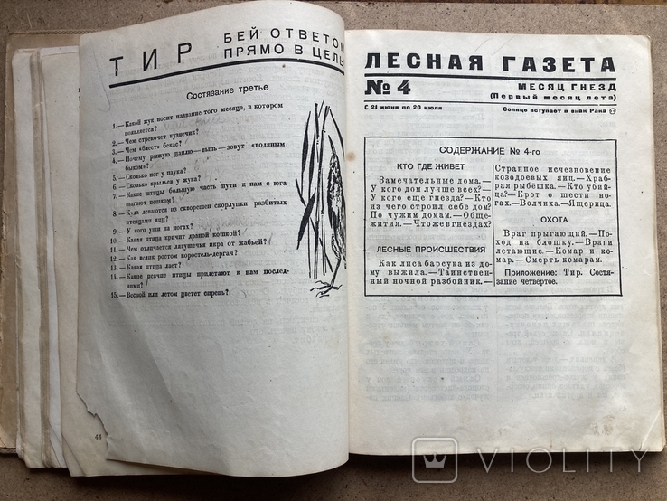 Лесная газета Виталий Бианки 1935год, фото №5