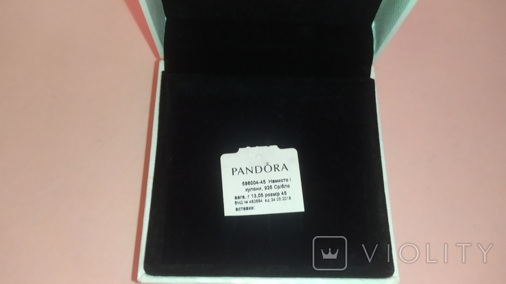Коробка Pandora, оригинал, ярлык, фото №5