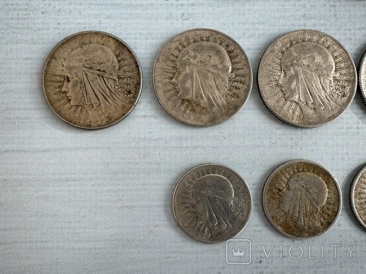 Монети Польші.Ядвіга, фото №10