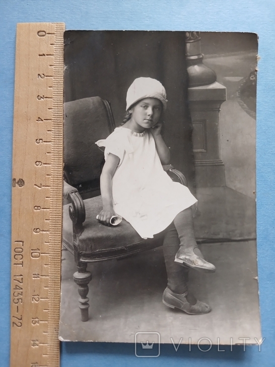 1928 Дівчинка Лозова фотограф Лохвицький, фото №2