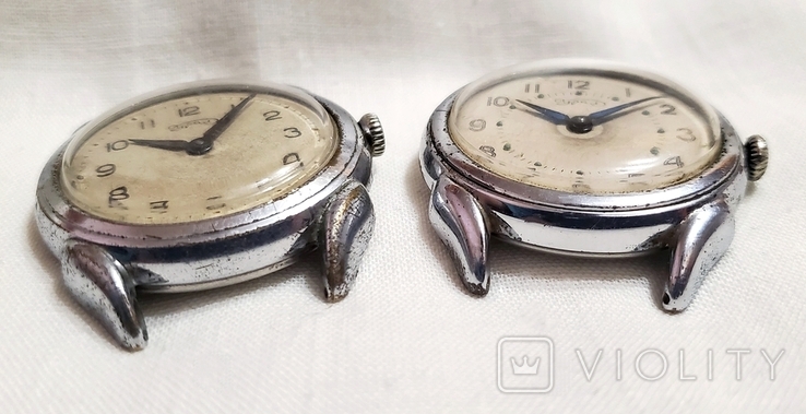 Годинник «Урал» в хромованому корпусі Челябінського годинникового заводу СРСР, фото №3
