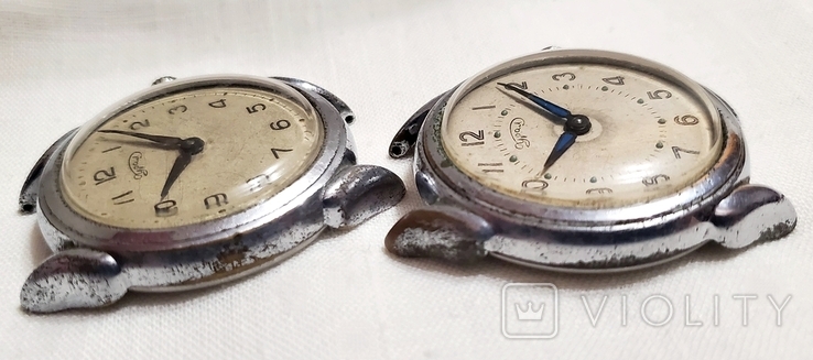 Годинник «Урал» в хромованому корпусі Челябінського годинникового заводу СРСР, фото №5