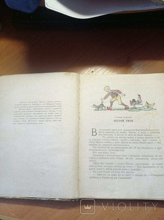 Сельма Лагерлеф "Чудесное путешествие Нильса с дикими гусями" 1959, фото №6