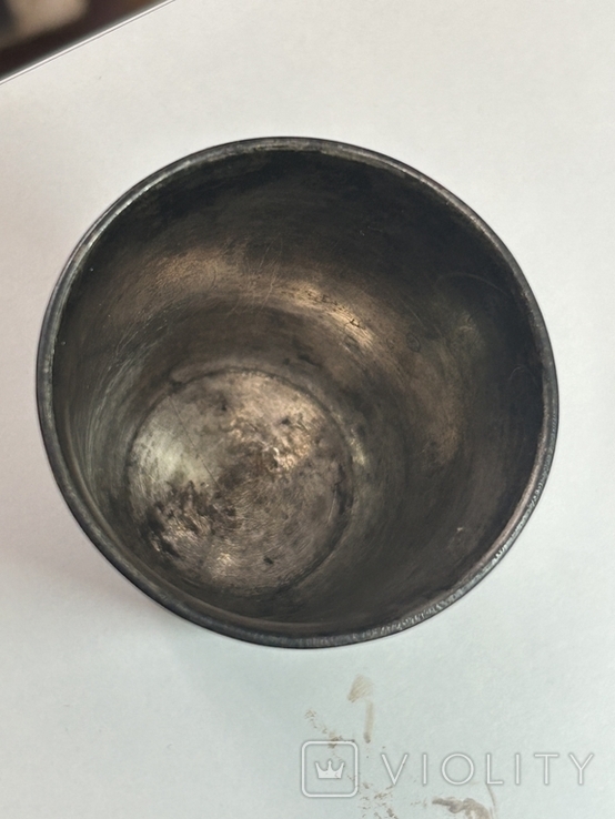 Кидушный стакан 1874г серебро, фото №7