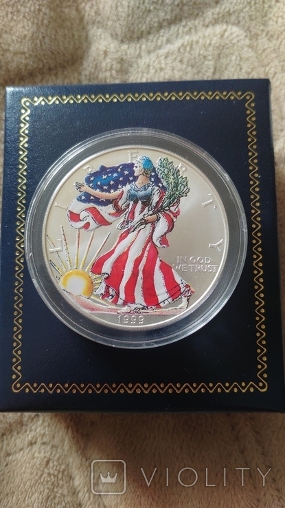 Шагающая свобода, серебро, эмаль 1999, фото №8