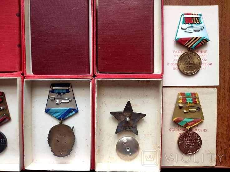 Медаль Орден Знак. Комплект на одного, фото №7