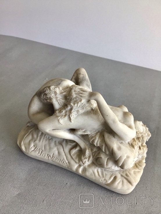 Скульптура "Дві подруги" еротична сцена. J. M. T. Lambeau (18521908) St. Petersburg 1882, фото №13
