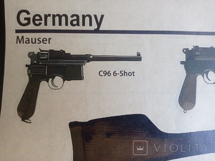 Постер "Моделі Німецького пістолета Маузер", фото №4