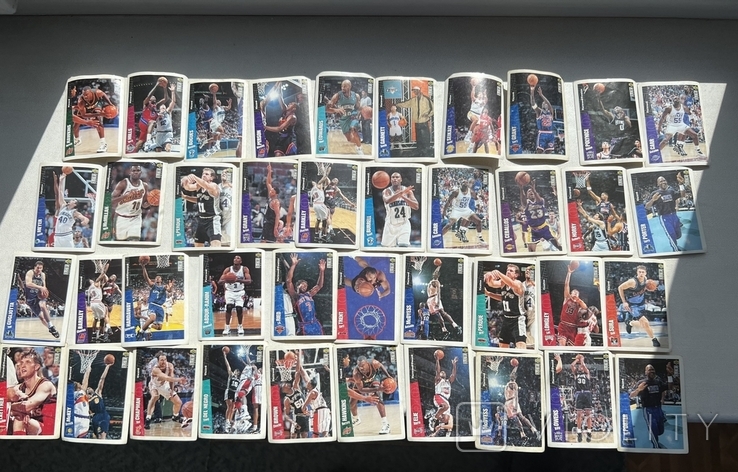 Карточки NBA 96-97 (73шт), фото №2