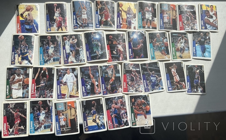 Карточки NBA 96-97 (73шт), фото №3