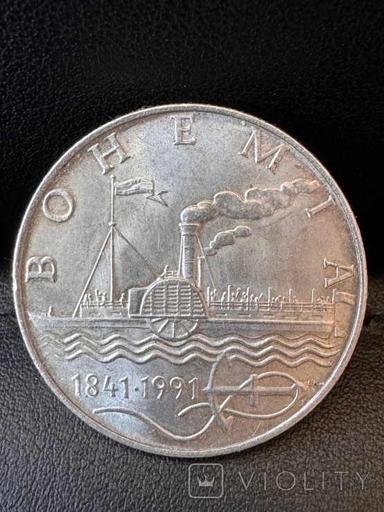 50 крон, Чехословакия, Богемия, 1991 г., фото №2