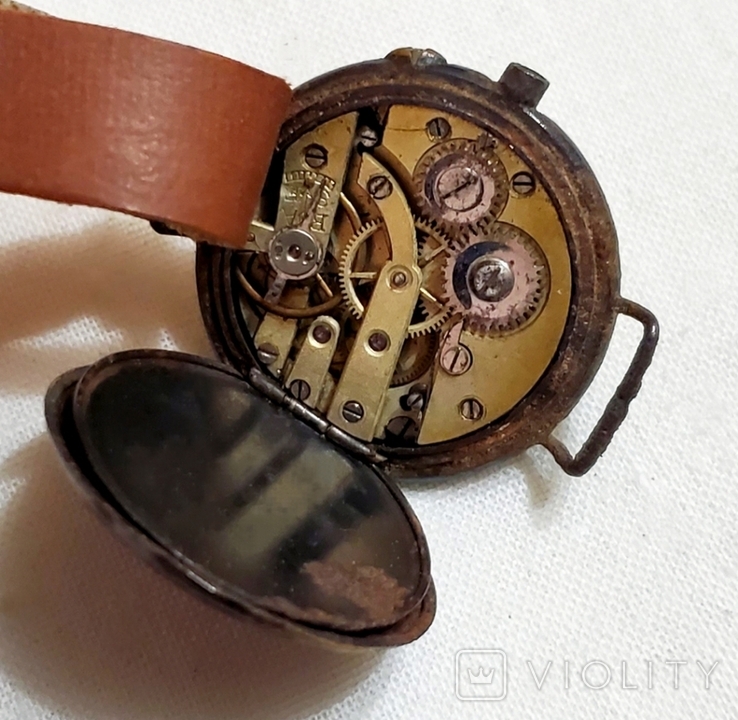 Кишенькові годинники та наручні годинники Salter у чорних футлярах часів Першої світової війни, фото №9