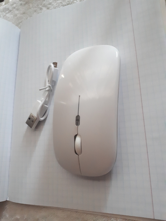 Нова безпровідна мишка з rgb-підсвіткою Bluetooth, фото №3