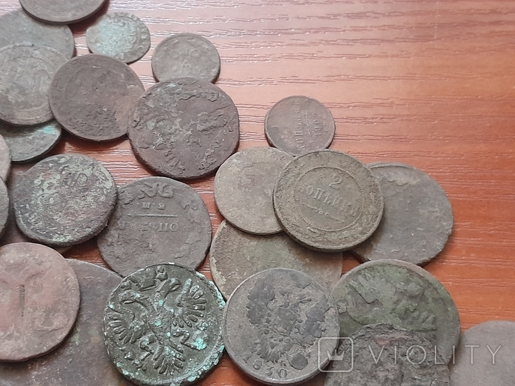 Монети імперії різні 60 шт., фото №6