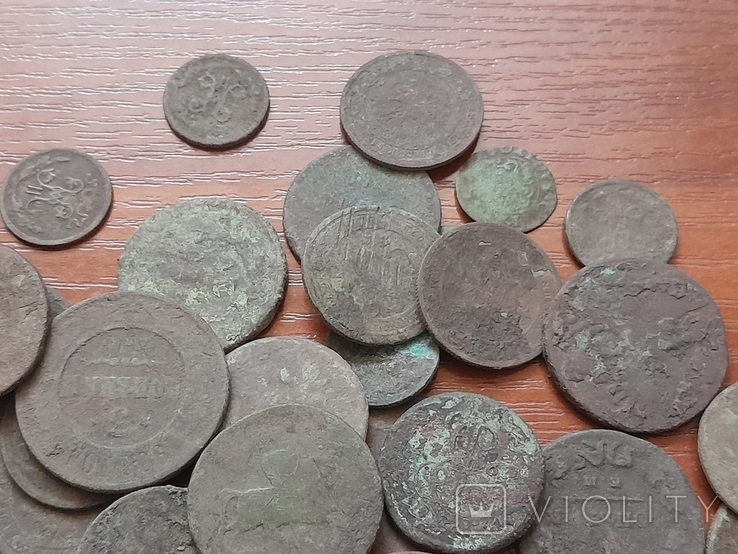 Монети імперії різні 60 шт., фото №7