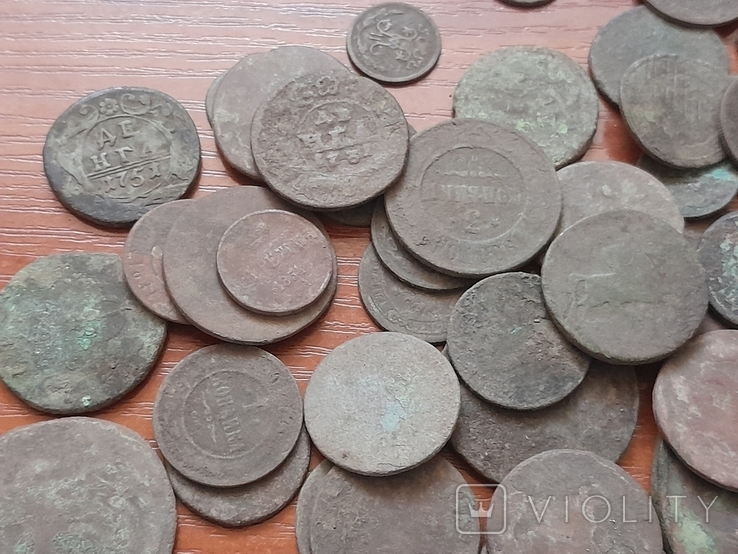 Монети імперії різні 60 шт., фото №8