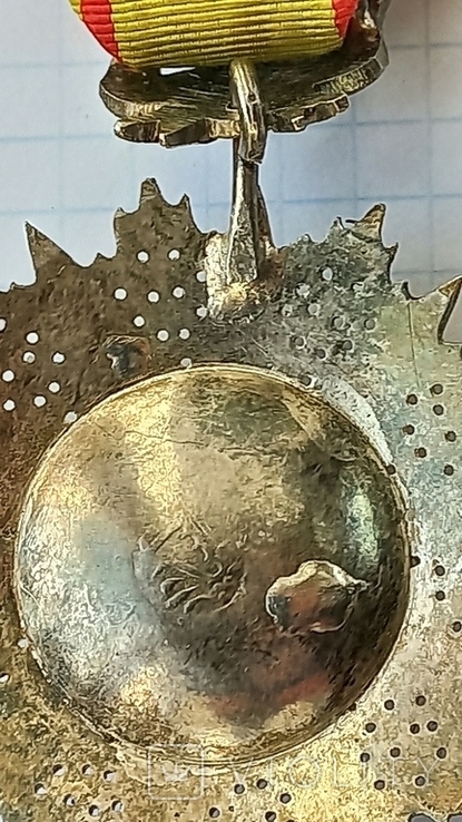 Знак офицера Ордена Славы (Нишан-Ифтикар), Тунис, конец XIХ, серебро ~35 гр., фото №11