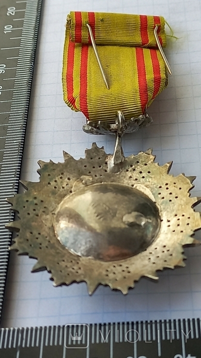 Знак офицера Ордена Славы (Нишан-Ифтикар), Тунис, конец XIХ, серебро ~35 гр., фото №12