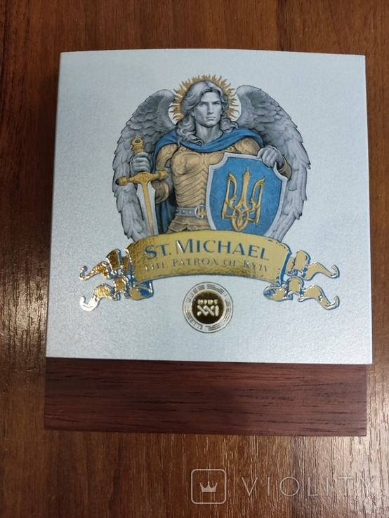 Святий Михаїл: Покровитель Києва 10 доларів срібло 2024 рік, фото №7