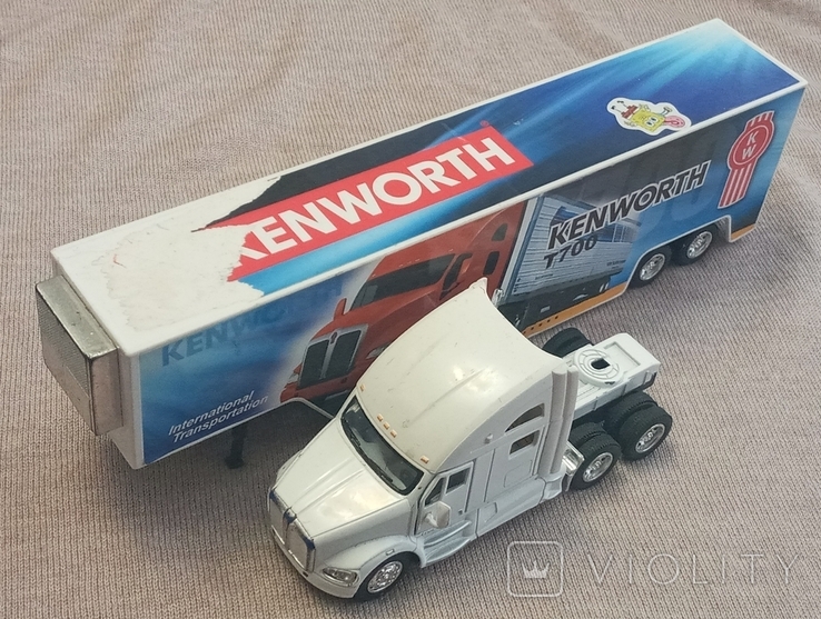 Модель Kenworth T700 KT 5357 1:68 Kinsmart, фото №2