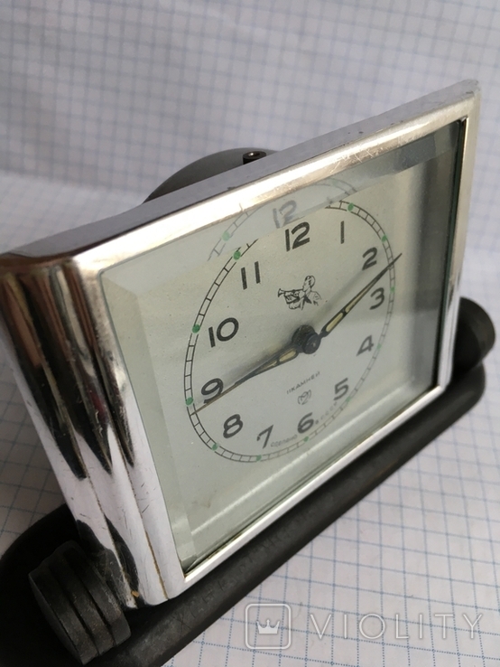 Часы будильник Пионер 11 камней №3 на ходу, фото №13