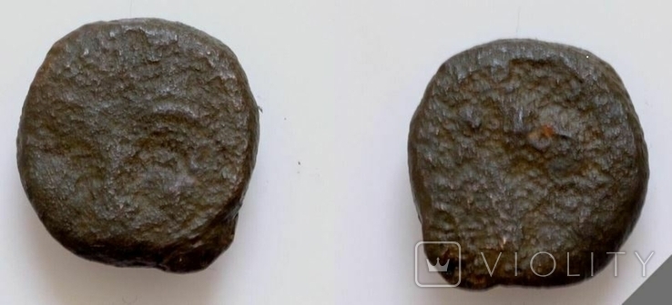 КАРФАГЕН. 350-320 рр до н.е. 17 мм, 5,6 г. Пальма Голова коня