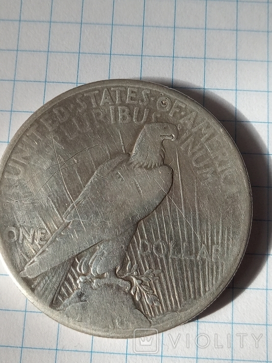 1 доллар США 1927 г. Серебро.Филадельфия, фото №10